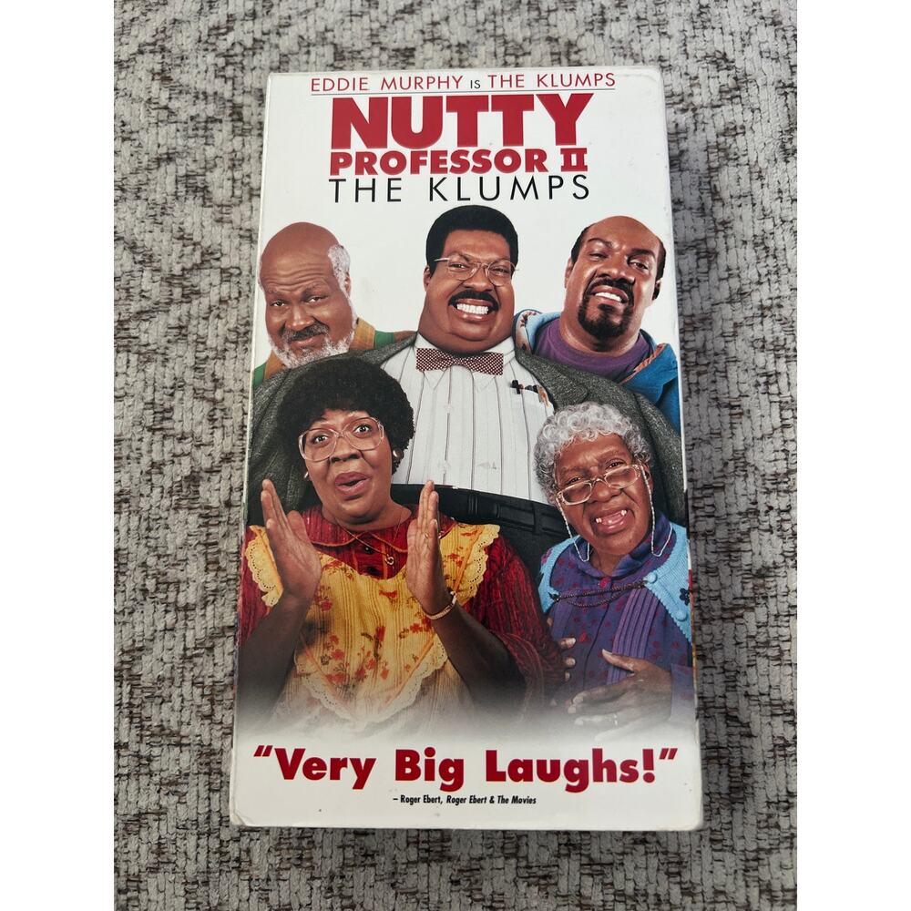 Nutty Professor II The Klumps Comedy VHS Movie Pre-Loved